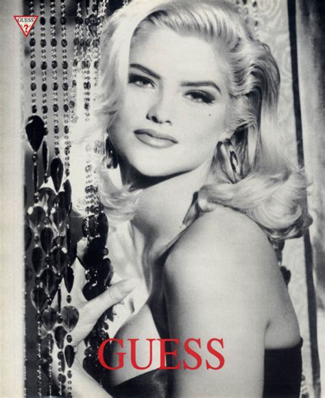 anna nicole smith guess jeans ad